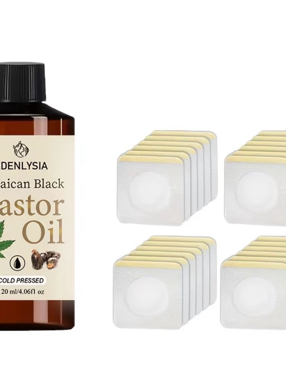 Jamaican Black Castor Oil + Cleansing Pads